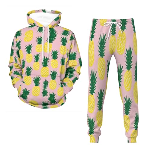Survêtement sweat à capuche homme femme casual mode urbaine imprimé