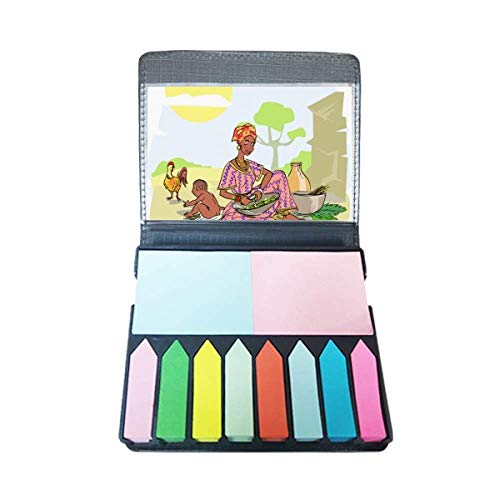 Note Couleur Totems Africains pour Organiser vos Livres et Cahiers d'École