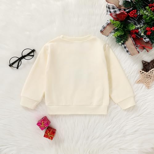 YOUNGER STAR Toddler Baby Boy Girl Christmas Outfits You Serious Clark Sweatshirt Long Sleeve Sweat Shirt for Baby3
