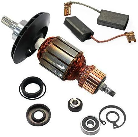 1619P10864 1617014138 for Bosch Replacement Armature and Carbon Brushes RH540, RH540S, 11240, 11247, 11388, 11387
