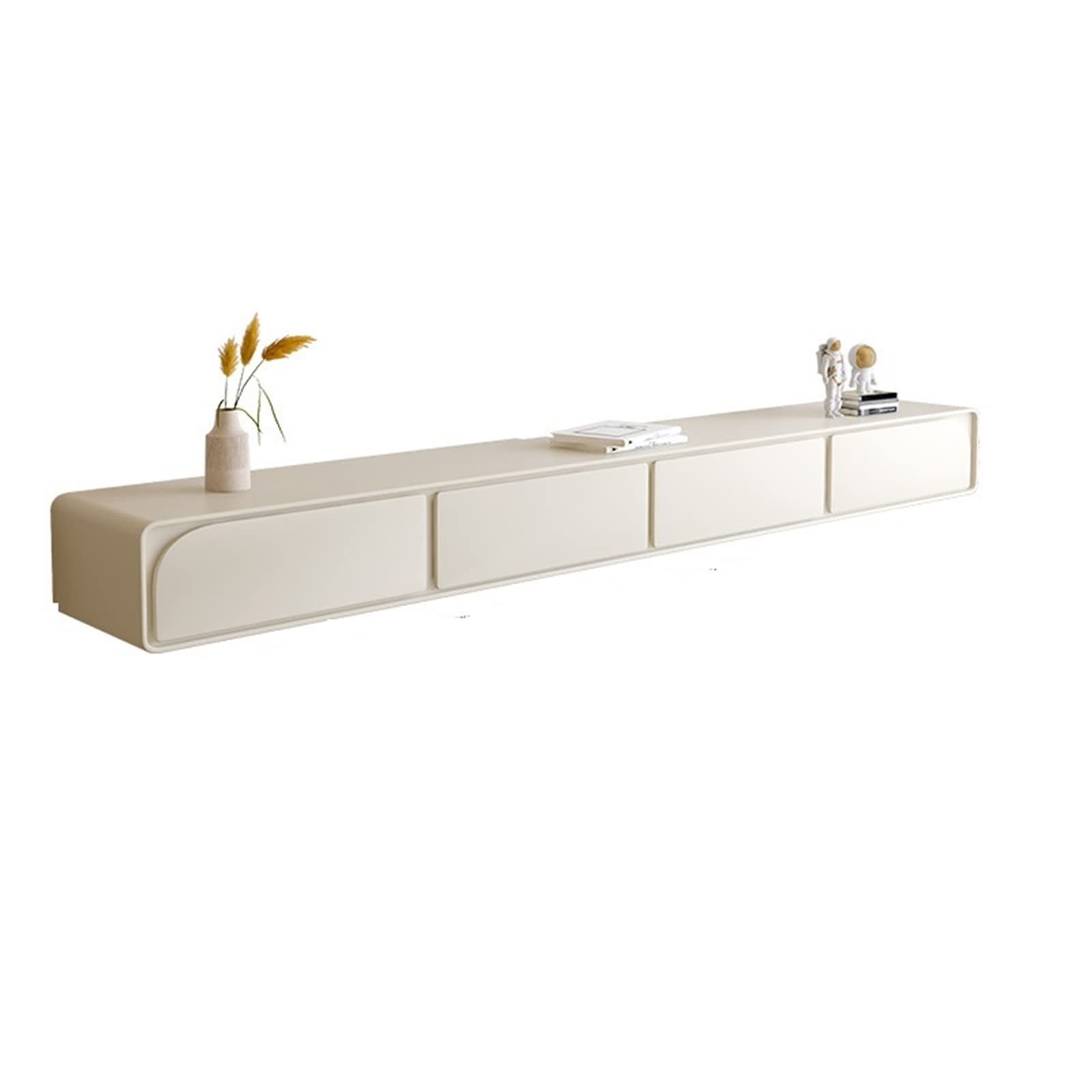 ZEPOOW Tv Cabinet Super Long Hanging Wall Mounted TV Cabinet