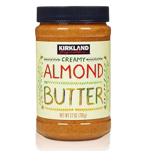 Worldwide Nutrition Bundle, Compatible with Kirkland Pure Creamy Smooth Almond Butter, Made from Roasted Almond, 1 pack of Kirkland Almond Butter 27 Ounce and Multi-Purpose Key Chain