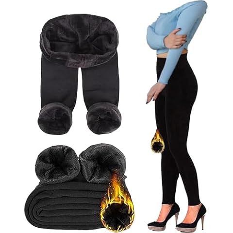 RASH ACCESSORIES Thermal Winter Fleece Leggings Cover
