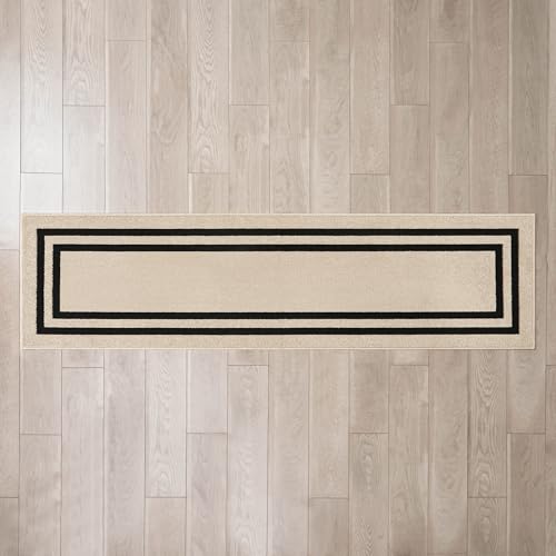 Creative Home Ideas - Tufted Runner - Double Line Border