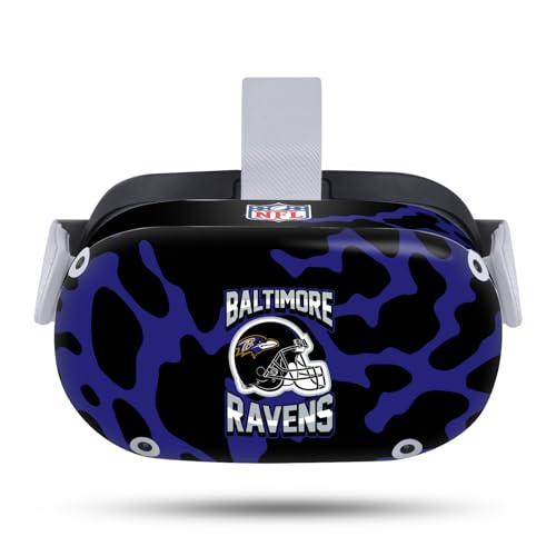 Skin VR Baltimore Ravens pour Meta Quest 2 - Autocollant vinyle NFL sous licence officielle