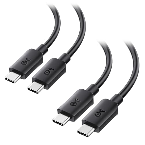 Image of Cable Matters 2-Pack 20Gbps USB C to USB C Monitor Cable, 3ft / 0.9m, Black