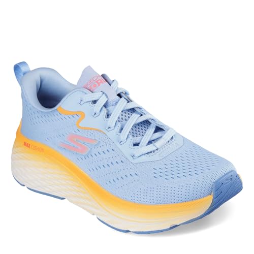 Skechers Women's, Max Cushioning Elite 2.0 - Unbreakable Sneaker Blue/Orange
