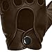Pratt and Hart Silverstone Our Bestselling Men's Leather Driving Gloves Size L Brown