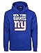 Produktbild New Era - NFL New York Giants Team Logo and Name Hoodie Farbe Giants Blau, Größe XL
