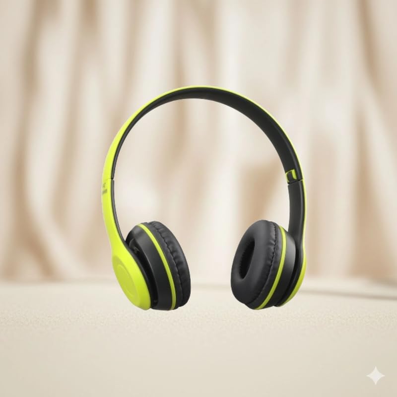 icall P47 Wireless & Wired iC25 Headphone with Mic & Micro Sd Card Slot Bluetooth Headset-image-42