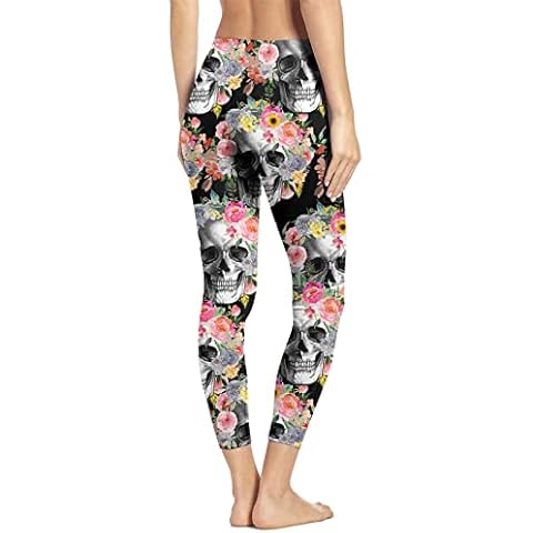 Leggings Loveternal Halloween Crâne Cover