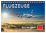  Flugzeuge - ab in den Urlaub (Tischkalender 2023 DIN A5 quer): Die unendliche Freiheit am Himmel begeistert alle Liebhaber der großen Maschinen am ... 14 Seiten ) (CALVENDO Technologie)