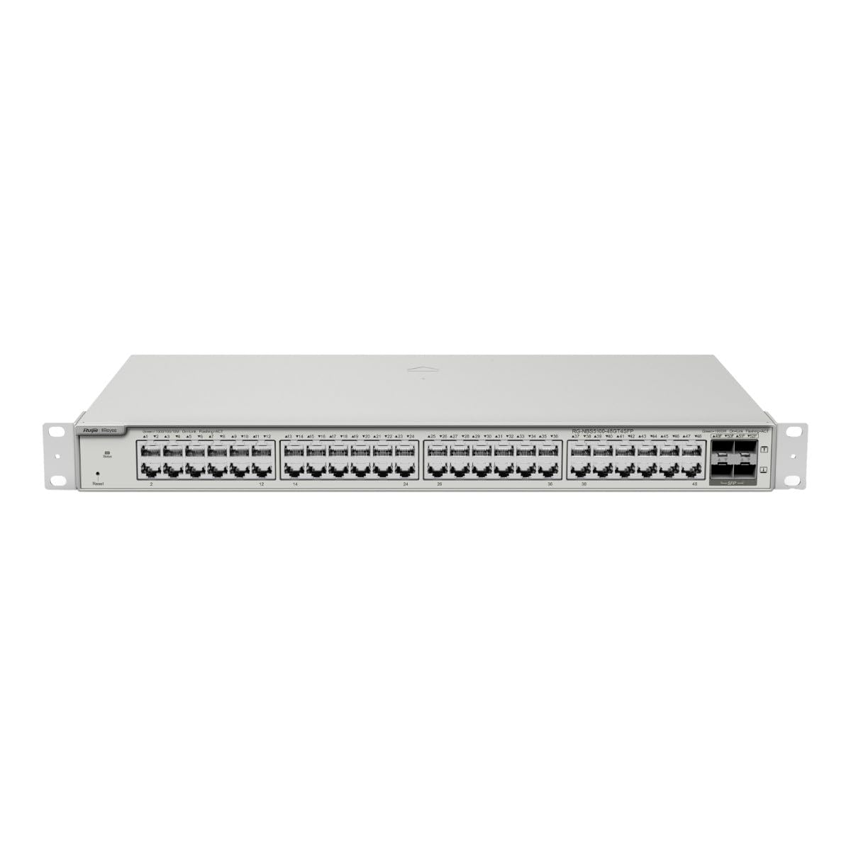REYEE 48 Ports Gigabit L2+ Managed Switch, 48 Gigabit RJ45 Ports, 4 Ports SFP, 19 Pouces Rack-mountable S Marque