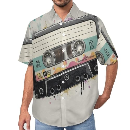 Chemise Aloha homme pour vacances d'été et plage vintage