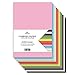 Produktbild Tritart - Buntpapier A3 130g /m² I 60 Blatt festes Bastelpapier voll durchgefärbt I stabiler kreativ Tonkarton zum Basteln I DIY buntes Tonpapier Bastelkarton