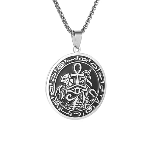 Collier croix Ankh homme, bijou symbole ancien pour style urbain