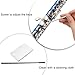 Ktaxon C Closed Hole Flute 16 Keys Flutes Kit for Students, Professionals & Beginner, Orchestra Musical Nickel Flute with Hard Case, Cleaning Rod, Cloth, Gloves (Blue)