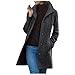 Mantel Damen,Wollmantel Damen,Wintermantel,Trenchco... Jacke,Winterjacke, Grau, M