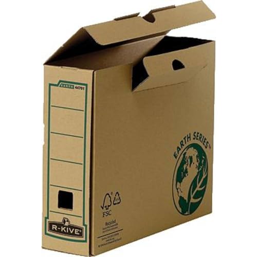 Boîtes à archives Fellowes Bankers Box Earth Series format A4 en carton marron recyclé