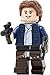 LEGO Star Wars: Han Solo Minifigure with Wavy Hair and Twin Pistols - from Slave One 20th Anniversary Set (75243)