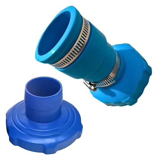 Adaptador para manguera vacía de la piscina - Conector hidráulico, colección 'adaptador Skimmer | Adaptación de la manguera flexible adaptativa para limpiadores de piscina, conexión de bomba, fijos