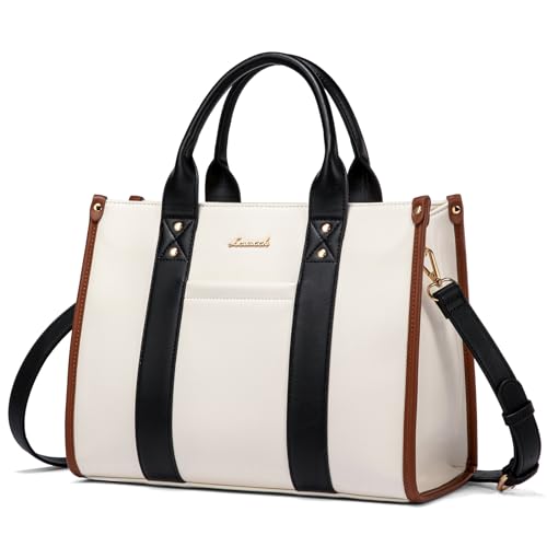 Image of LOVEVOOK Purse for Women Leather Tote Bag Purse and Handbags, Satchel Shoulder Crossbody Top Handle Bags with Zipper