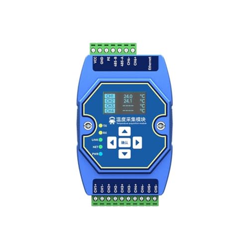 Kznifmk 4-Kanal PT100 Temperaturwandler Modbus RS485