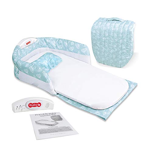 OBOC 赤ちゃん安心隔離ベッド ベビーベッド 生まれた赤ん坊 ポータブル 旅行ベッド