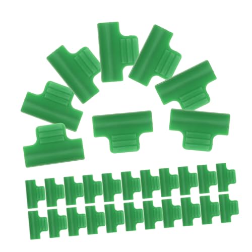 INOOMP 30piezas Pinzas Para Cubrir Películas De Invernadero Fijación Resistente Clips Accesorios Para Jardín