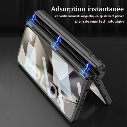 Coque Galaxy Z Fold 6 avec dragonne pour sécuriser vos déplacements urbains