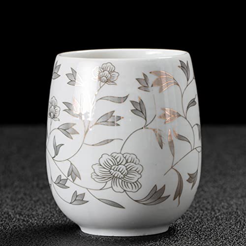 UPKOCH 2 pçs xícara de chá chinesa de cerâmica ocupada xícaras de chá do Japão porcelana asiática se