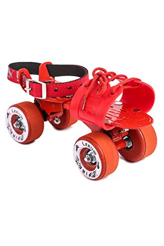 Image of LEEUW *Leeuw FIRE Roller Skates* Standard Size in RED Colour
