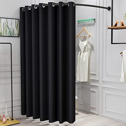 Provador Simples Para Loja De Roupas Centro Comercial Vestiário Móvel Vestiário Pista Móvel Cortina