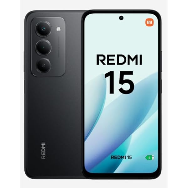 XIAOMI Redmi 15 5G 8+256 GB smartfon - bateria 7000 mAh, wyświetlacz 6,9\