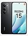 XIAOMI Redmi 15 – Smartphone 8 + 256 GB, Nero Midnight, display da 6,9" 120Hz, processore Snapdragon® 685, fotocamera da 50 MP, batteria da 7000 mAh, caricabatterie non incluso