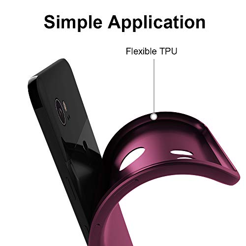 Google Pixel 2 Xl Case, X-Level Mobile Phone Case [Guardian Series] Soft Tpu Matte Finish Slim Fit Ultra Thin Light Protective Cell Phone Back Cover For Google Pixel 2 Xl(Winered) #TOP5