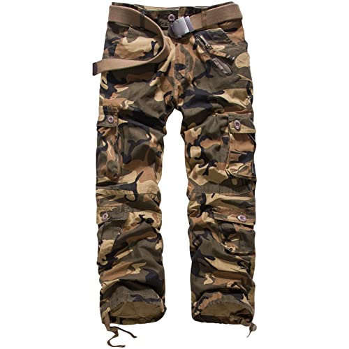 Pantalon cargo hommes camouflage pour l'extérieur et randonnée nature