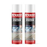✅ HÄLT AUF ALLEM: Unserem Sprühkleber sind keine Grenzen gesetzt. Unterschiedliche Materialien wie Schaumstoff, Papier, Pappe, Holz, Kunststoff, Textil und Leder werden durch ein einzigartiges Rezeptur geklebt.