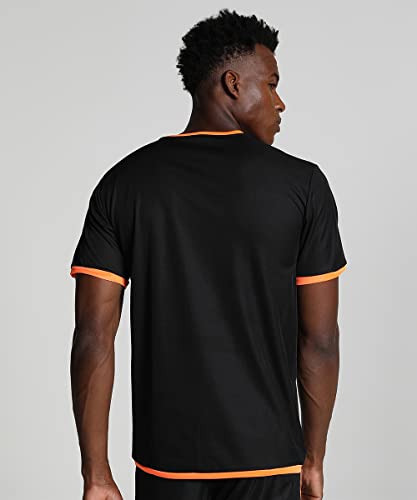 Image of Puma Men's teamLIGA Football Jersey | Lightweight and Sweat Proof Polyester Sports Crew Neck Training T-Shirt for Men | Breathable Athletic T-Shirt for Football & Sports