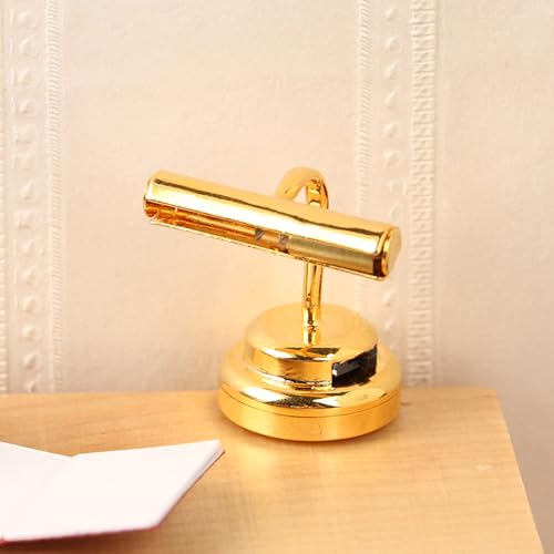 Lampe de table modèle réduit LED 1/12 accessoire haute finition - 3