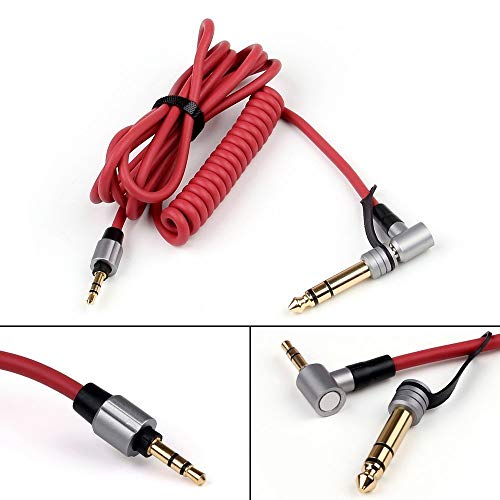 3.5Mm & 6.5Mm Replacement Audio Cable Headphone Cord For Monster Beats Pro Detox By Dr Dre #TOP2
