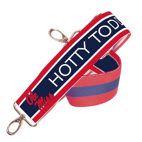 Desden Ole Miss Patterned 1.5" Purse Strap