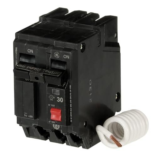 ABB Q-Line® THQL2130GFT 30A Double Pole Circuit Breaker • 30 Amp Double Pole Ground Fault Breaker with Self-Test • 120/240 VAC 2-Pole GFCI Breaker • Ground Fault Circuit Interrupter - Thumbnail 2