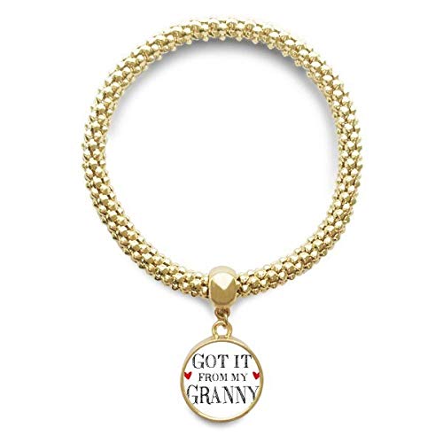 Bracelet d'or Grand-mère Actuelle DIYthinker : cadeau idéal et élégant pour les femmes