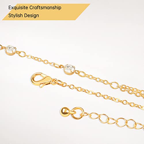 Sexy Body Chains Gold Rhinestone Bra Belly Chain Jewelry Bikini Beach Rave Party Body Accessory For Women Girls #TOP3