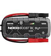 NOCO Boost X GBX155, Avviamento di Emergenza Portatile 4250A 12V UltraSafe, Booster al Litio Prof...