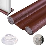 [PROTECCIÓN CONTRA POLVO E INSECTOS] 🪳 La tapa puertas para el frio suelo esta hecho de una funda de polipiel de calidad de tubos de goma espuma aislante, evitando la entrada de polvo, insectos, suciedad y otros elementos no deseados en el hogar.