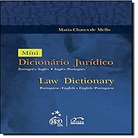 Mini Dicionario Juridico Portugues / Ingles / Portugues ; Law / Legal Dictionary Portuguese / English / Portuguese 8530927877 Book Cover