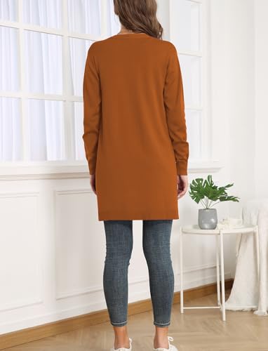 Image of VIISHOW Women's Classic Cardigans Long Sleeve Open Front Casual Knit Cardigan Sweaters Coat Soft Outwear