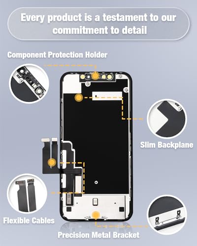Image of Screen Replacement for iPhone Xr 6.1 inch LCD Display Touch Digitizer Assembly